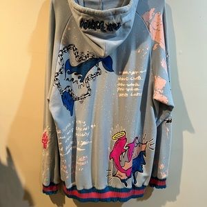 PINK DOLPHIN - WAVY HOODIE (XL)